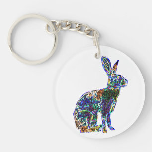 Lycklig keychain för ZodiacHare