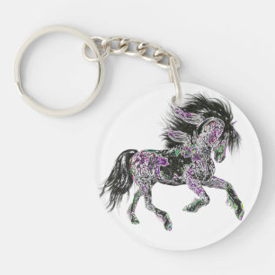 Lycklig keychain för Zodiachäst