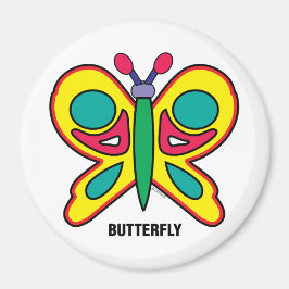 Lycklig Kids Butterfly Magnet