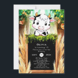 Lycklig Kids Cow Birthday Inbjudningar<br><div class="desc">Gratulerar med glädje på Lycklig Kids Cow-Födelsedagsfesten! Våra inbjudningar har vackra koillustrationer omgivna av vibrant färg och lekfull design,  som anger stadiet för en roligt-fylld samling. Med information om anpassadet och snabbhämtningsalternativ är det lika enkelt som ett leende att bjuda in vänner och familj att gå med på festligheterna.</div>