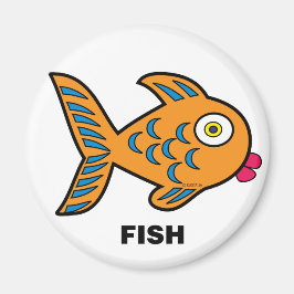 Lycklig Kids Fish Magnet