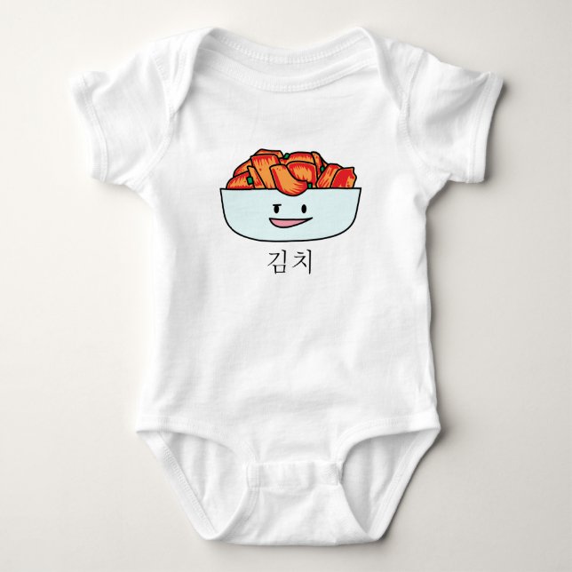 Lycklig Kimchi Kimchee bunke - lyckliga Tee (Framsida)