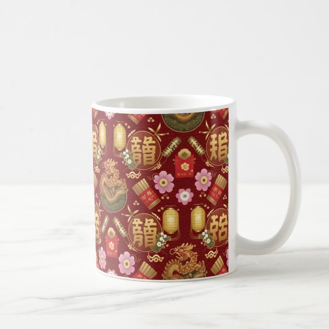 Lycklig kinesiska nyårsgåva Idea Kaffemugg (Höger)