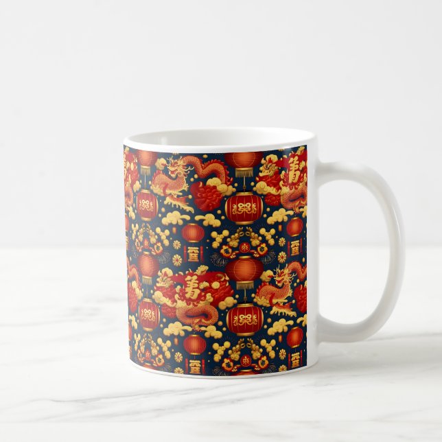 Lycklig kinesiska nyårsgåva Idea Kaffemugg (Höger)