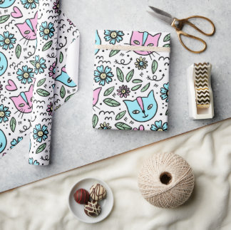 Lycklig Kittens Presentpapper