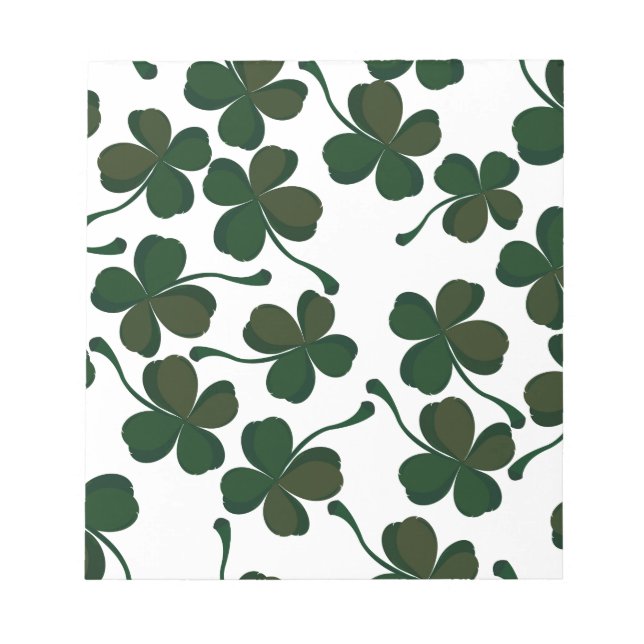 lycklig klöver anteckningsblock (Framsida)