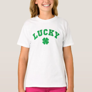 Lycklig Klöver Saint Patrick Dag T Shirt