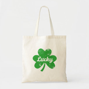 Lycklig Klöver St Patrick's Day Tygkasse