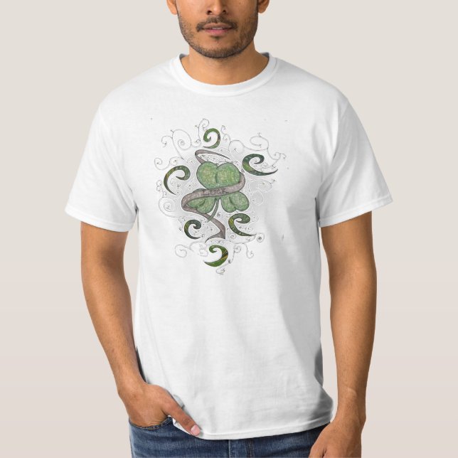 Lycklig klöver tee (Framsida)