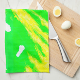 Lycklig Köksduk för känsel Kökshandduk