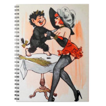 Lycklig Krampus med Temptress Vintage-julen