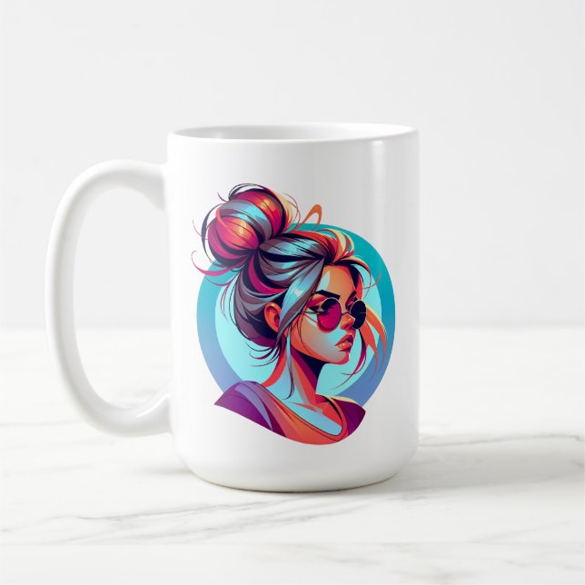 Lycklig kvinnodagen | 8 mars kaffemugg (Vänster)