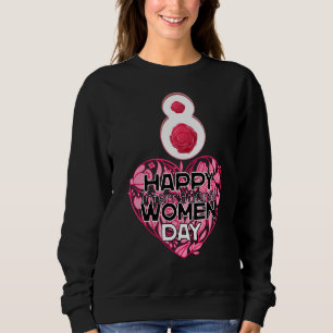 Lycklig Kvinnodagen den 8 mars 2023 Internationell T Shirt