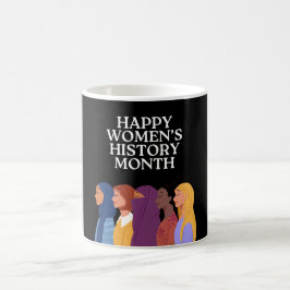 Lycklig Kvinnohistoriens månad Kaffemugg