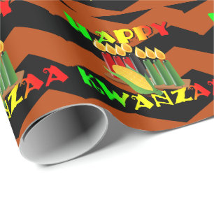 LYCKLIG KWANZA PRESENTPAPPER