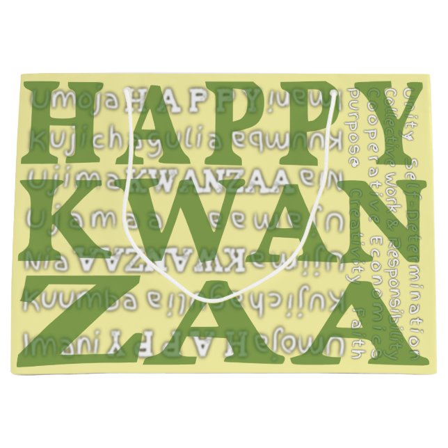 Lycklig Kwanzaa (Framsidan)