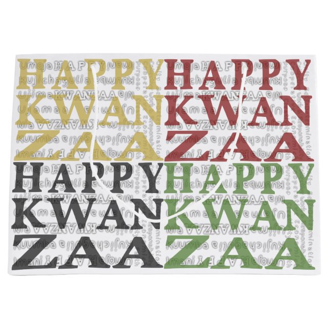 Lycklig Kwanzaa (Framsidan)