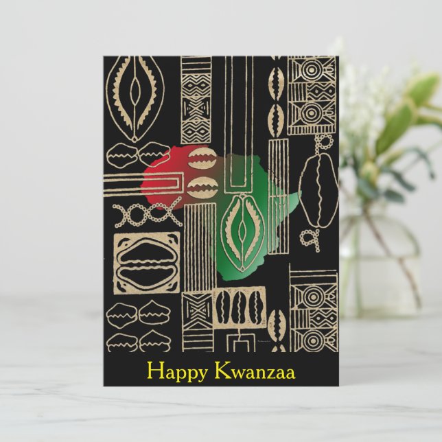 Lycklig Kwanzaa (Stående Fram)