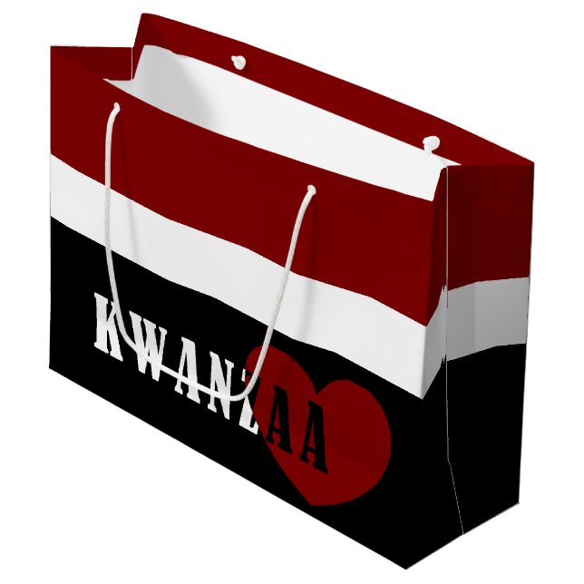 Lycklig Kwanzaa (Framsidan Vinklad)