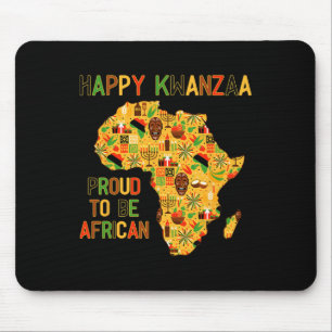 Lycklig Kwanzaa Afrika Karta 7 Principer Firande Musmatta