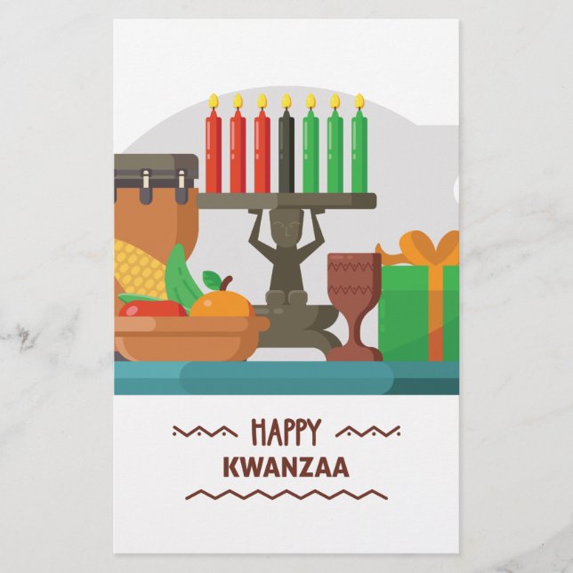 lycklig kwanzaa gåvor (Framsida)