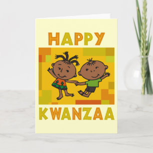 Lycklig Kwanzaa Helgkort