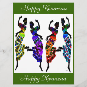 Lycklig Kwanzaa Inbjudningar
