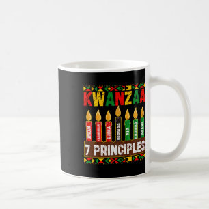 Lycklig Kwanzaa Kinara Seven Principles Candles Pa Kaffemugg