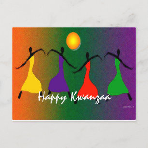 Lycklig Kwanzaa kort