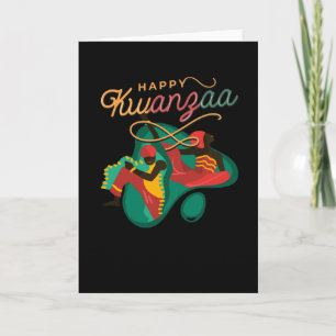 Lycklig Kwanzaa Kort