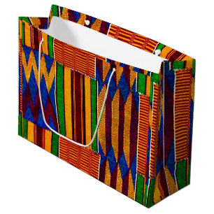 Lycklig Kwanzaa Large Gift Bag
