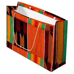 Lycklig Kwanzaa Large Gift Bag