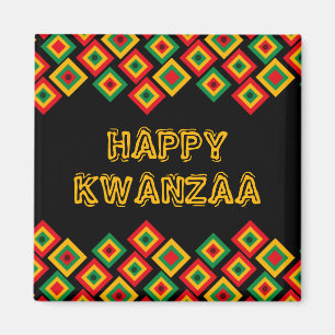 Lycklig KWANZAA Magnet