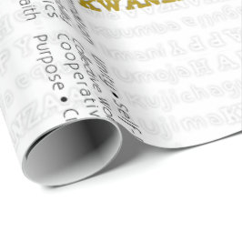 Lycklig Kwanzaa Presentpapper