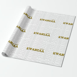Lycklig Kwanzaa Presentpapper