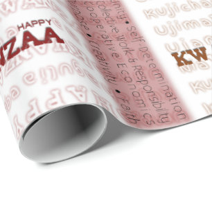 Lycklig Kwanzaa Presentpapper