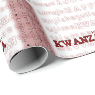 Lycklig Kwanzaa Presentpapper