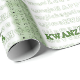Lycklig Kwanzaa Presentpapper