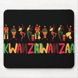 Lycklig Kwanzaa proud African American Helgdag Her Musmatta