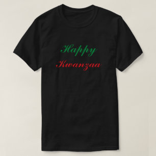 Lycklig Kwanzaa Red Grönt Black Anpassningsbar Tröja