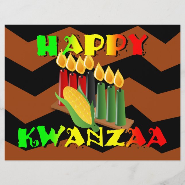 LYCKLIG KWANZAA REKLAMBLAD (Framsidan)