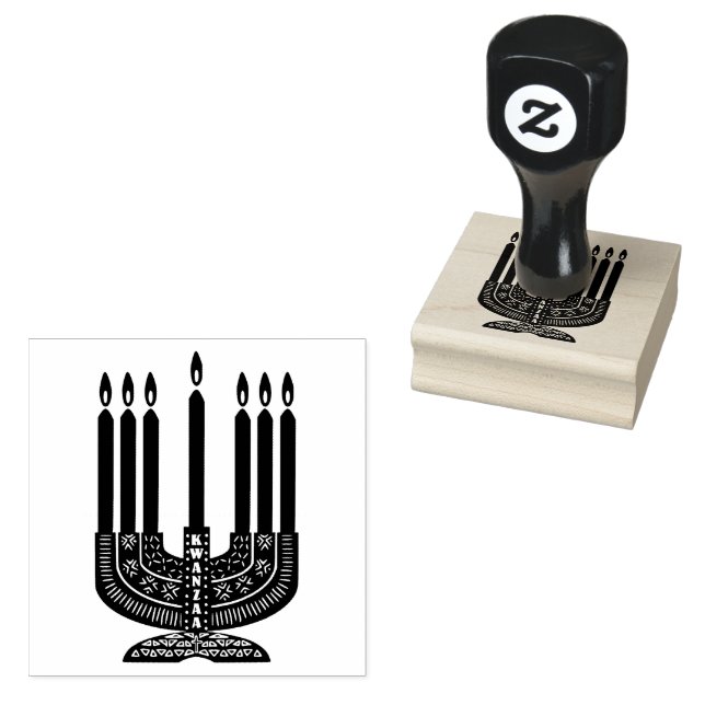 Lycklig Kwanzaa Stämpel (Stämplad)