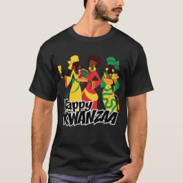 Lycklig Kwanzaa T-Shirt