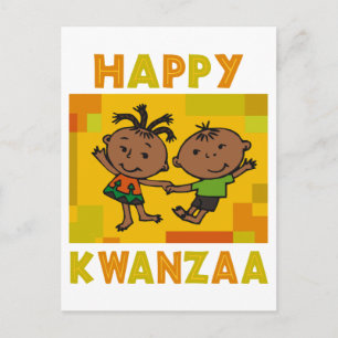 Lycklig Kwanzaa Vykort
