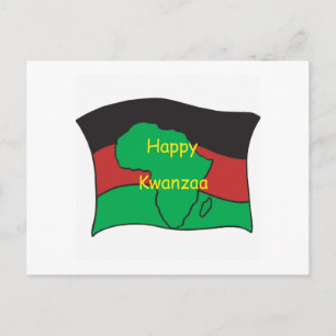 Lycklig Kwanzaa Vykort