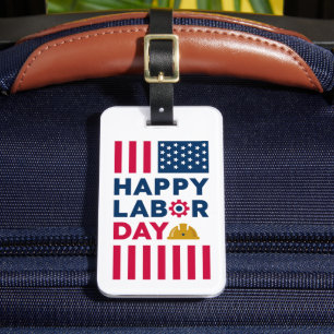 Lycklig Labor Day, Förenade Stater Bagagebricka