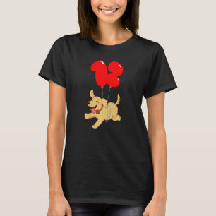 Lycklig Labrador 12:e Birthday Kids Balloon Party T Shirt