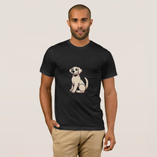 Lycklig Labrador Retriever T Shirt