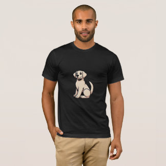 Lycklig Labrador Retriever T Shirt