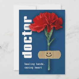 Lycklig Läkare-Anpassadets hälsningskort Inbjudningar